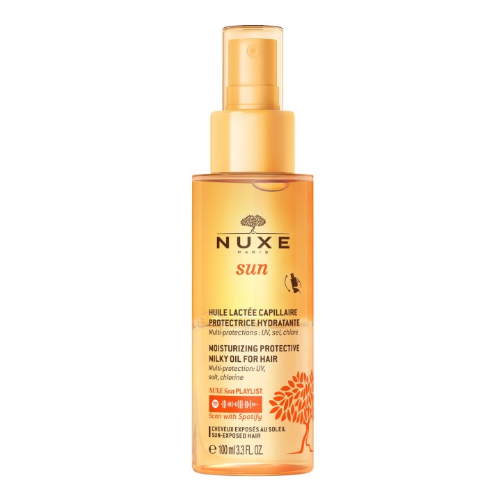 Sun Huile Lactée Capillaire Protectrice Hydratante 100ml - Nuxe - IllicoPharma