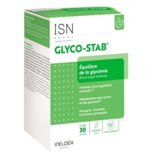 ISN Glyco-Stab x90 gélules végétales Ineldea - IllicoPharma
