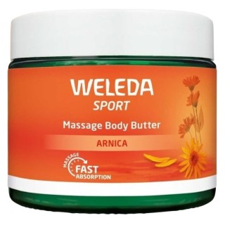 Sport Massage Body Butter à l'Arnica 150ml - Weleda - IllicoPharma