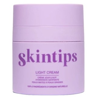 Light Cream Crème Jour & Nuit Hydratante Matifiante 50ml - Skintips - IllicoPharma