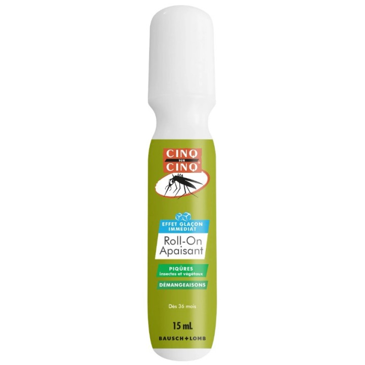 Roll-on apaisant Effet Glaçon 15ml - Cinq sur Cinq - IllicoPharma