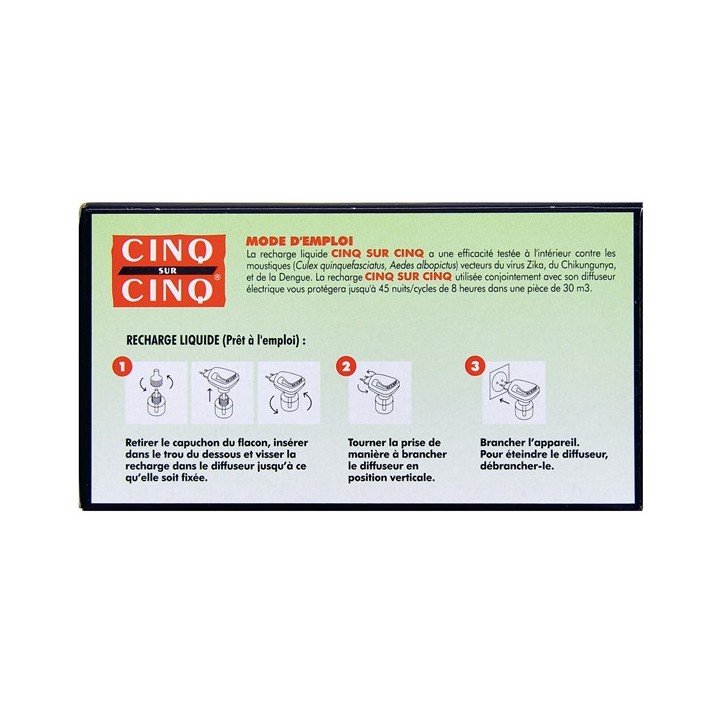 Diffuseur Citriodora Anti-Moustiques - Cinq sur Cinq - IllicoPharma