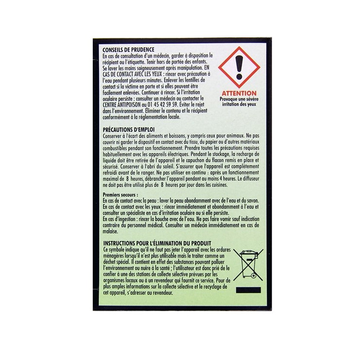Diffuseur Citriodora Anti-Moustiques - Cinq sur Cinq - IllicoPharma