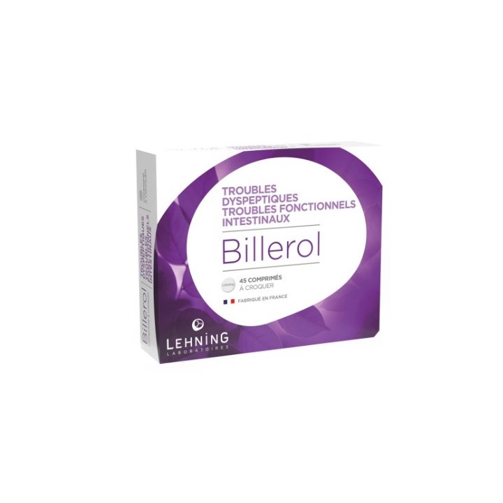 Billerol x45 comprimés Lehning - En vente chez Illicopharma