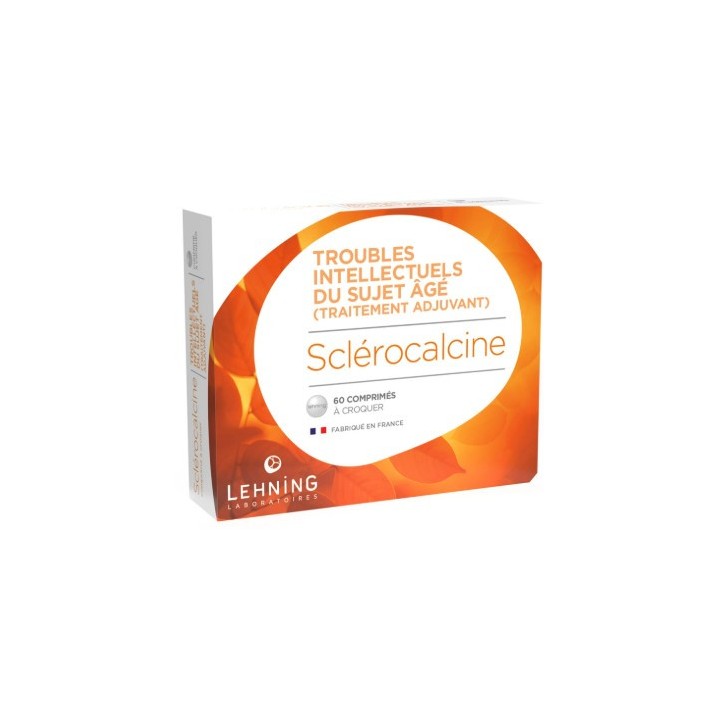 Sclerocalcine x60 comprimés Lehning - Troubles intellectuels du sujet âgé