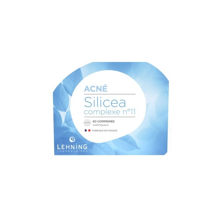 Silicea n°11 x60 comprimés Lehning - Acné