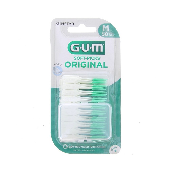 Bâtonnets Interdentaires Soft-Picks Original M x50 Gum - Illicopharma