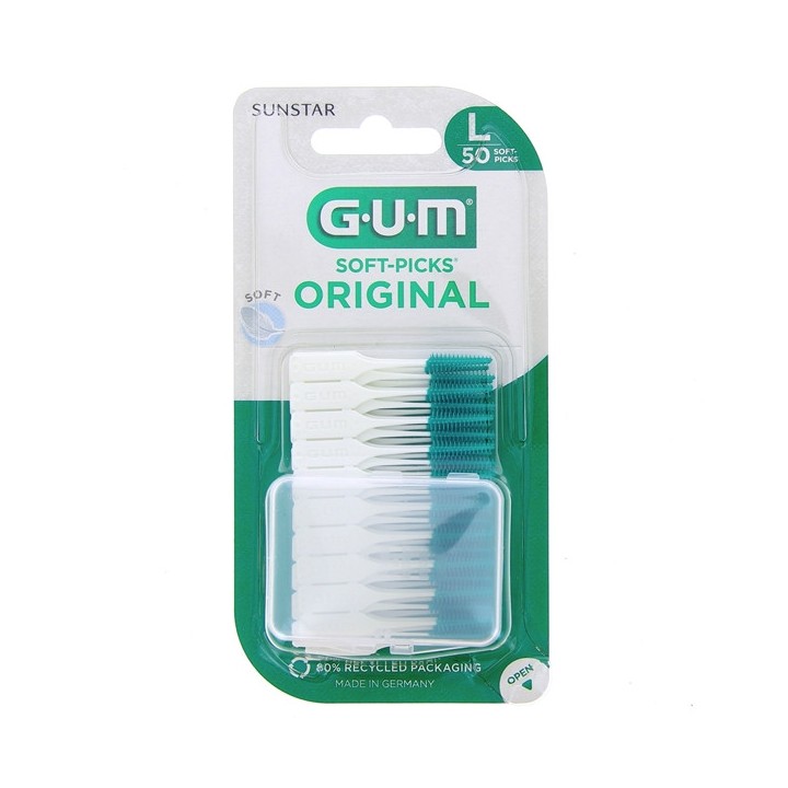 bâtonnets Interdentaires Soft-Picks Original M x50 Gum - IllicoPharma