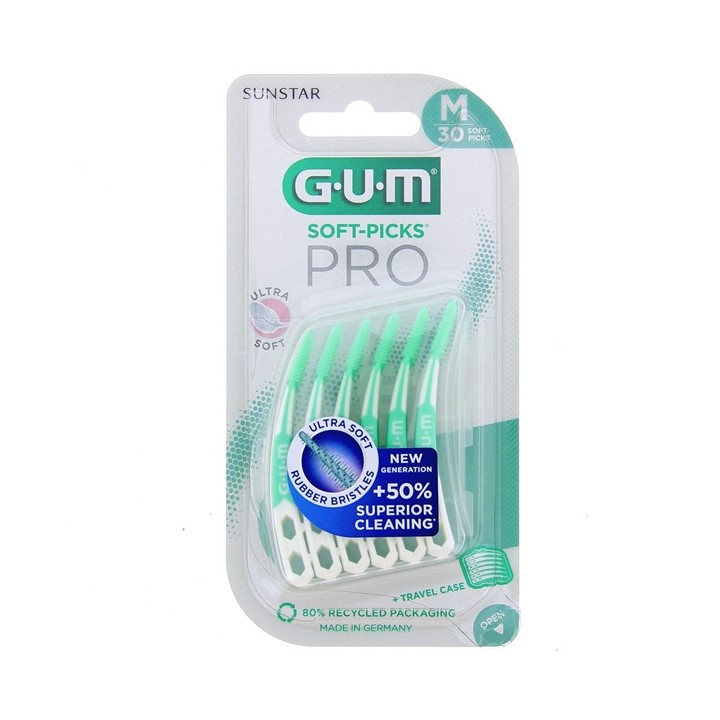 Bâtonnets Interdentaires Soft-Picks Pro M x30 - Gum - IllicoPharma