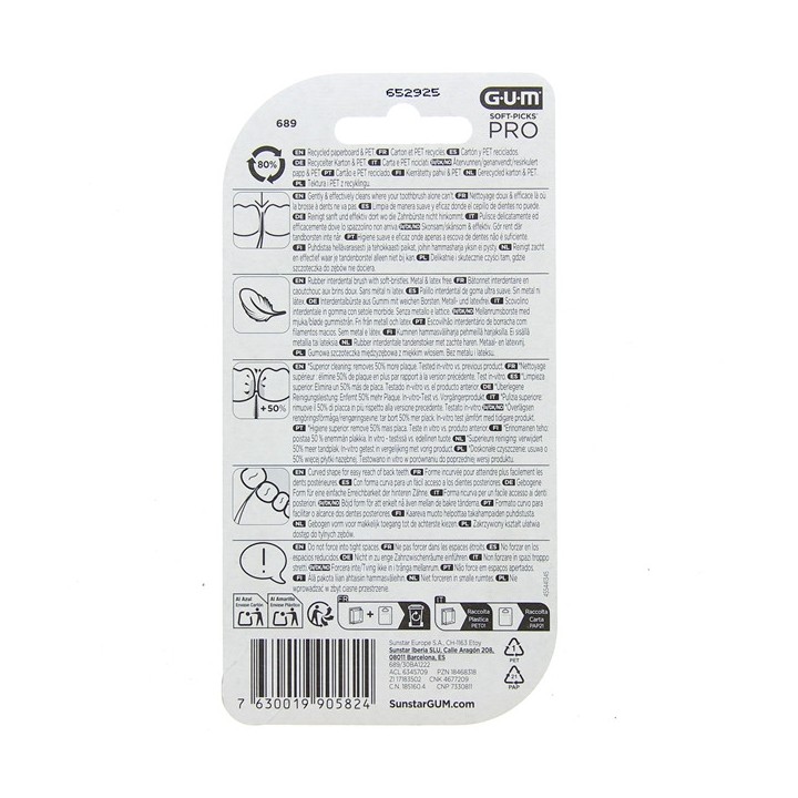 Bâtonnets Interdentaires Soft-Picks Pro S x30 - Gum - IllicoPharma