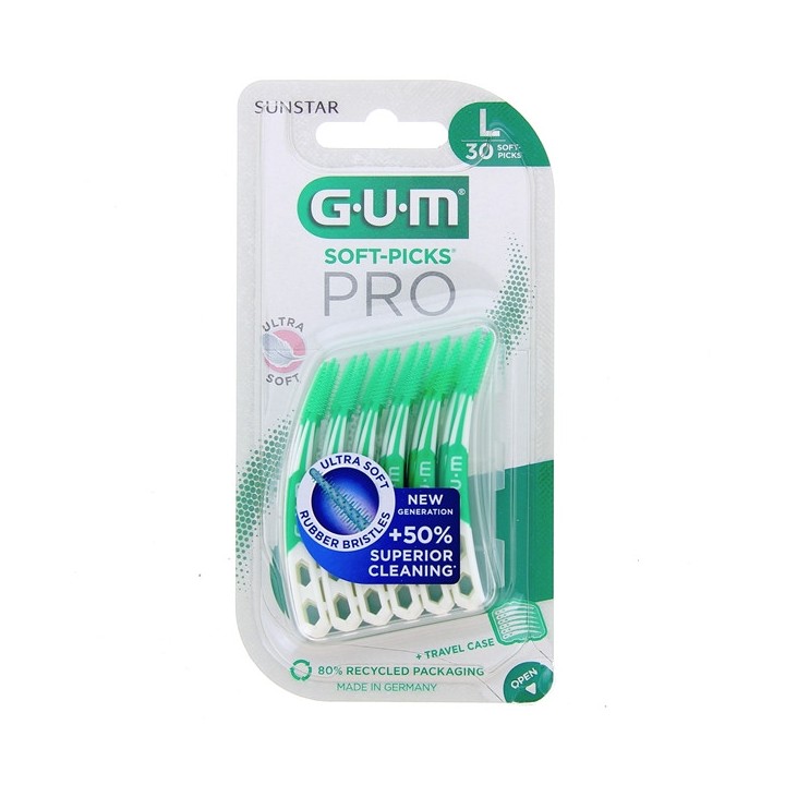 Bâtonnets Interdentaires Soft-Picks Pro L x30 - Gum - IllicoPharma