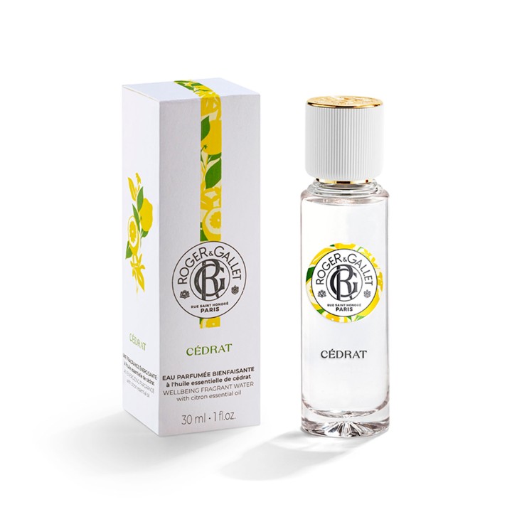 Eau Parfumée Bienfaisante Cédrat 30ml – Roger & Gallet – IllicoPharma