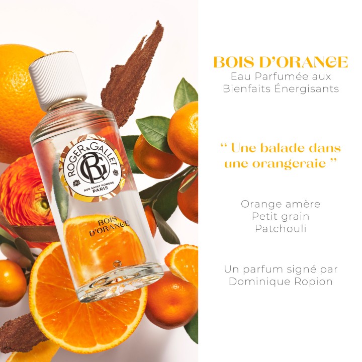 Eau Parfumée Bienfaisante Bois d'Orange 30ml – Roger & Gallet – IllicoPharma