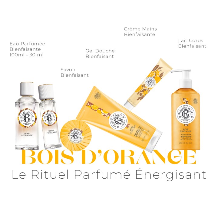 Eau Parfumée Bienfaisante Bois d'Orange 30ml – Roger & Gallet – IllicoPharma