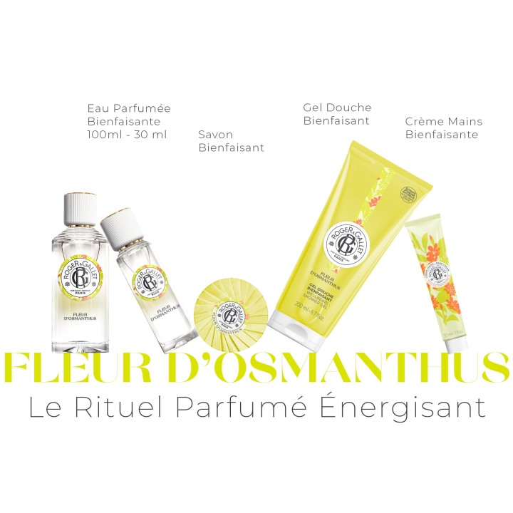 Eau Parfumée Bienfaisante Fleur d'Osmanthus 100ml – Roger & Gallet – IllicoPharma