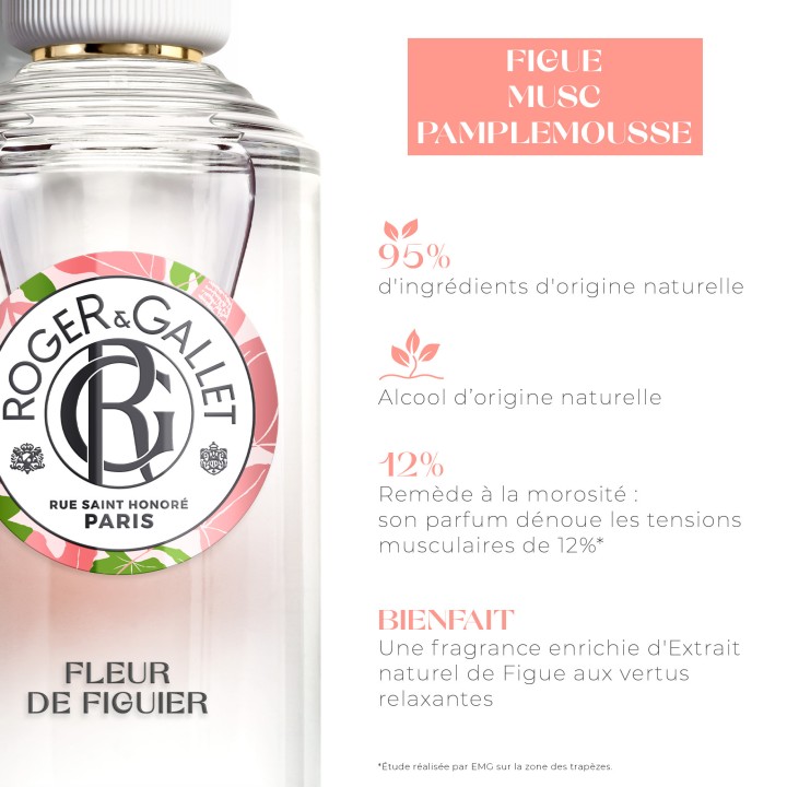 Eau Parfumée Bienfaisante Fleur de Figuier 100ml – Roger & Gallet – IllicoPharma