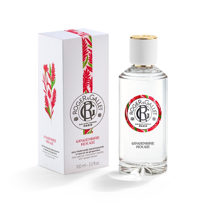 Eau Parfumée Bienfaisante Gingembre Rouge 100ml – Roger & Gallet – IllicoPharma