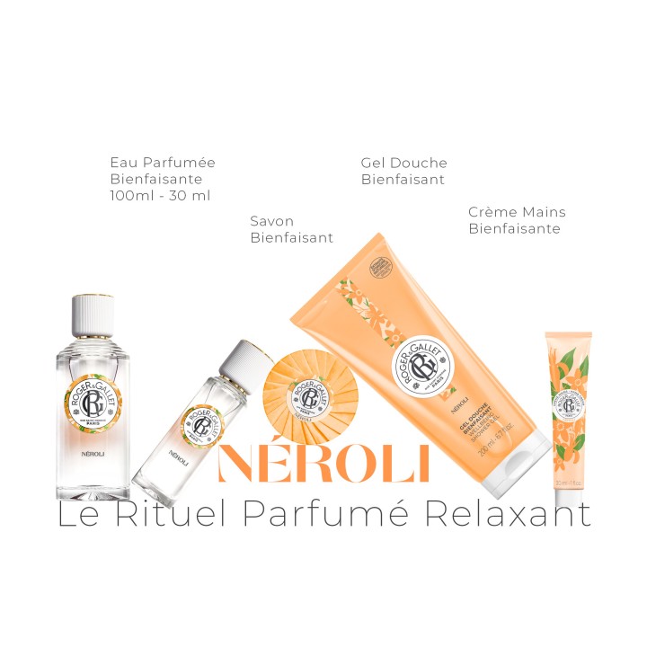 Eau Parfumée Bienfaisante Néroli 100ml – Roger & Gallet – IllicoPharma