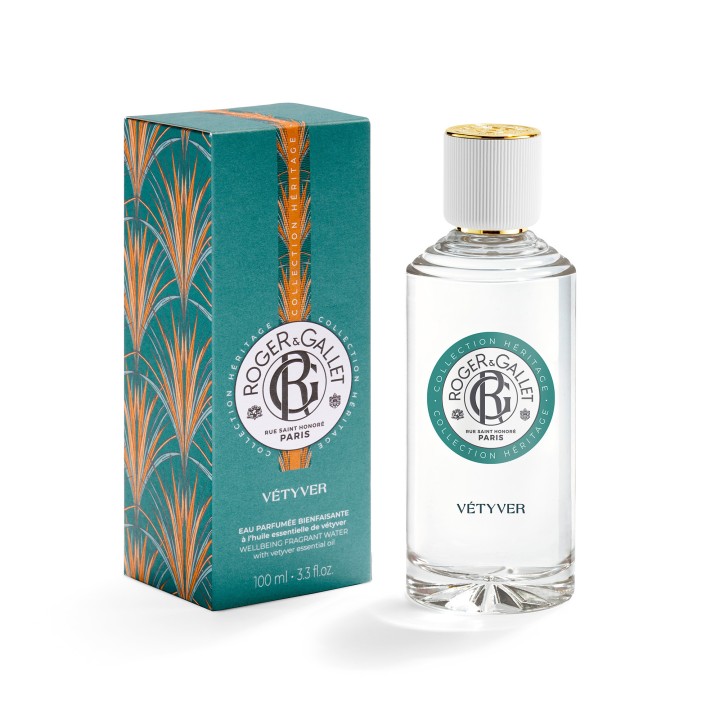Eau Parfumée Bienfaisante Vetyver 100ml – Roger & Gallet – IllicoPharma