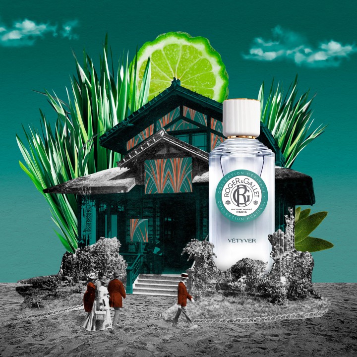 Eau Parfumée Bienfaisante Vetyver 100ml – Roger & Gallet – IllicoPharma