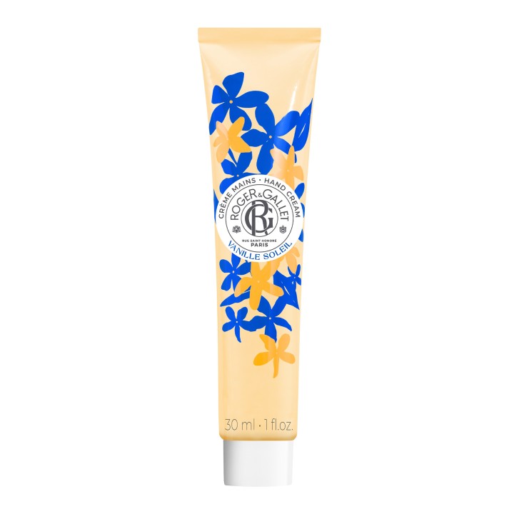 Crème Mains Bienfaisante Vanille Soleil 30ml – Roger & Gallet – IllicoPharma