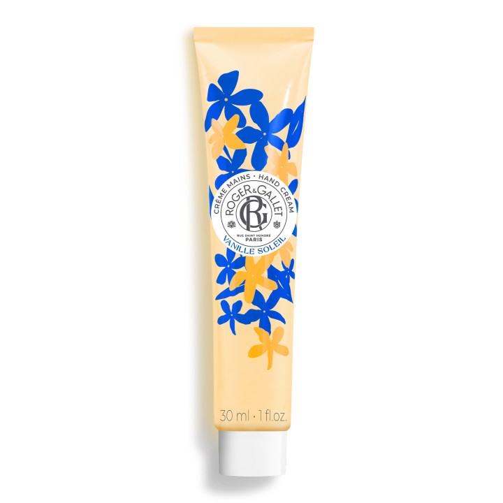 Crème Mains Bienfaisante Vanille Soleil 30ml – Roger & Gallet – IllicoPharma