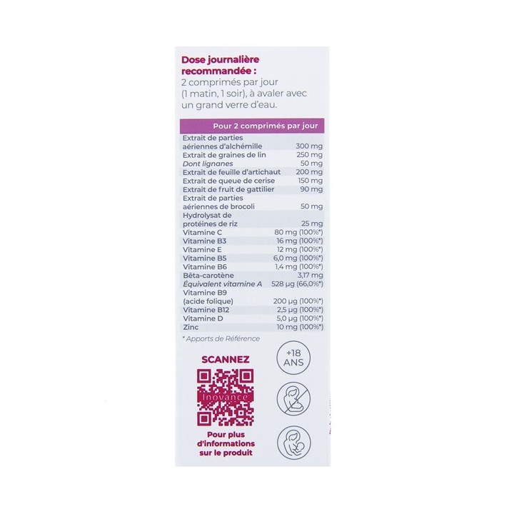 Inovance - Confort Menstruel - x60cpr - Ysonut -  IllicoPharma