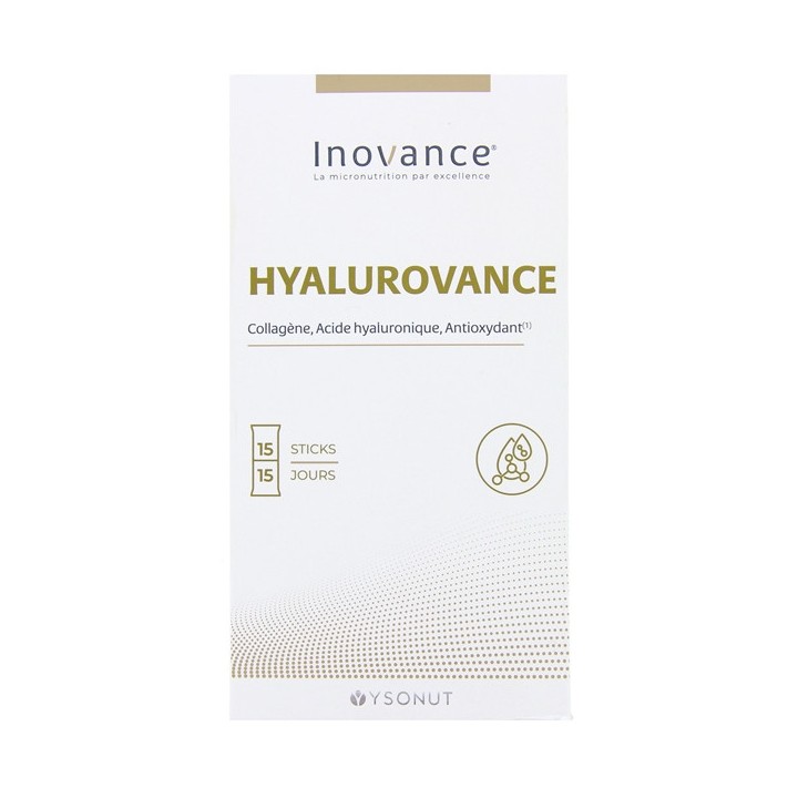 Inovance - Hyalurovance - x15 sticks - Ysonut -  IllicoPharma