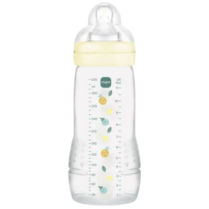 Easy Active 2ème âge Biberon - Pearl - 330ml - MAM - IllicoPharma
