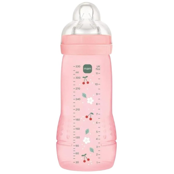 Easy Active 2ème âge Biberon - Berry - 330ml - MAM
