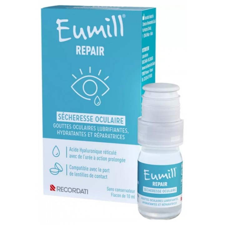 Eumill repair sécheresse oculaire 10ml 