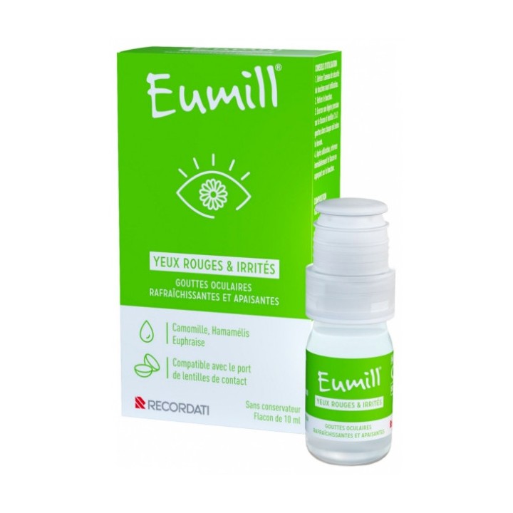 Eumill yeux rouges irrités 10ml