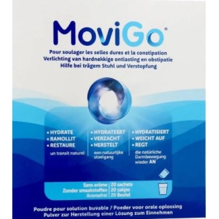 MoviGo Selles Dures et Constipation x20 sachets - IllicoPharma