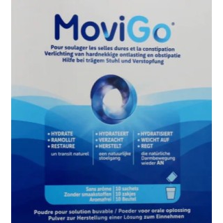 MoviGo Selles Dures et Constipation x10 sachets - IllicoPharma