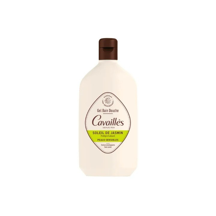 Gel bain douche Soleil de Jasmin Surgras 400ml Cavaillès - IllicoPharma
