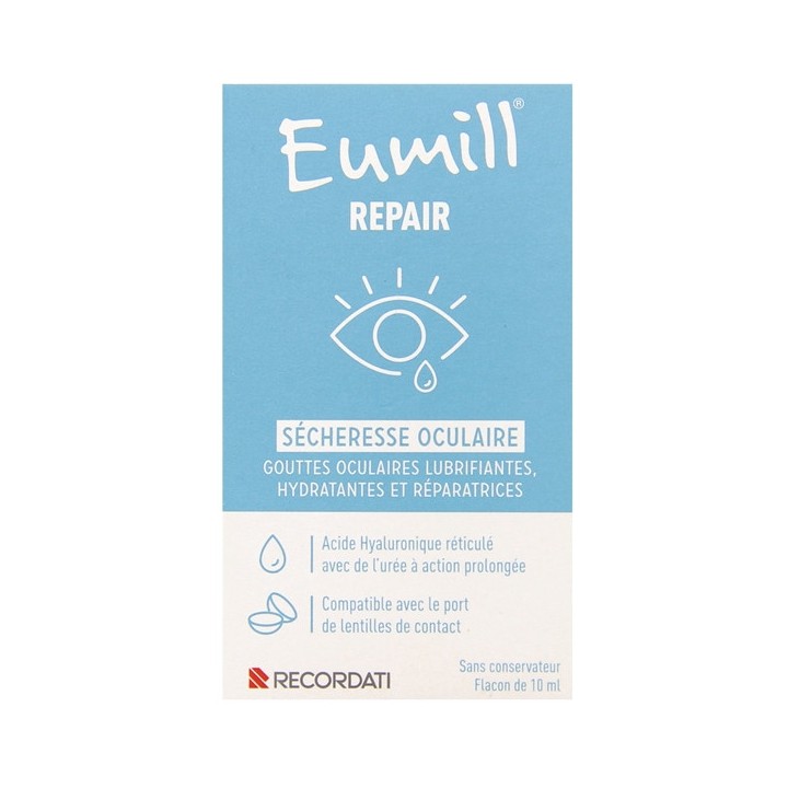 Eumill repair sécheresse oculaire 10ml 