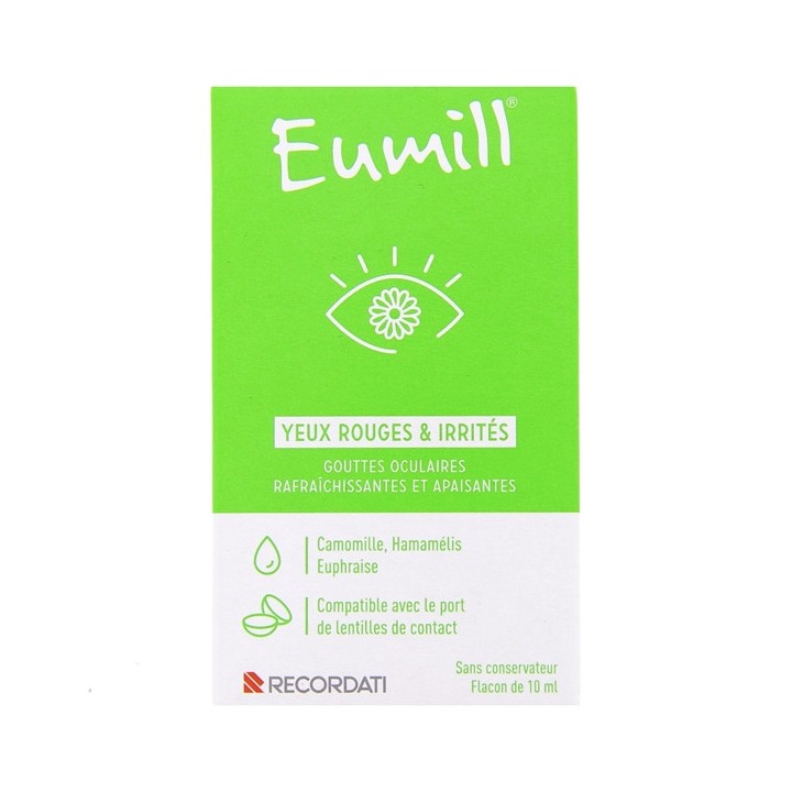 Eumill yeux rouges irrités 10ml