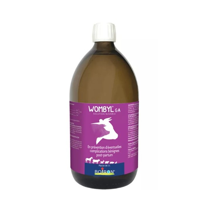 Wombyl GA 1L - Boiron Véto - Produits vétérinaires - IllicoPharma