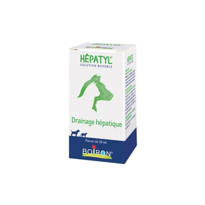 Hépatyl 30ml - Boiron Véto - Produits vétérinaires