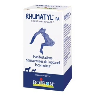 Rhumatyl PA 30ml - Boiron Véto - Produits vétérinaires