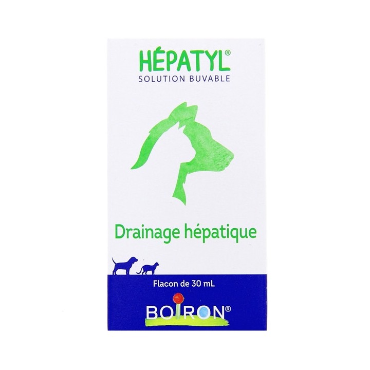 Hépatyl 30ml - Boiron Véto - Produits vétérinaires