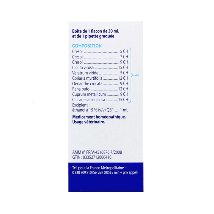 Epileptyl - Boiron Véto - Produits vétérinaires