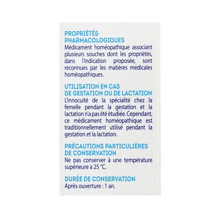 Nervosyl - Boiron Véto - Produits vétérinaires