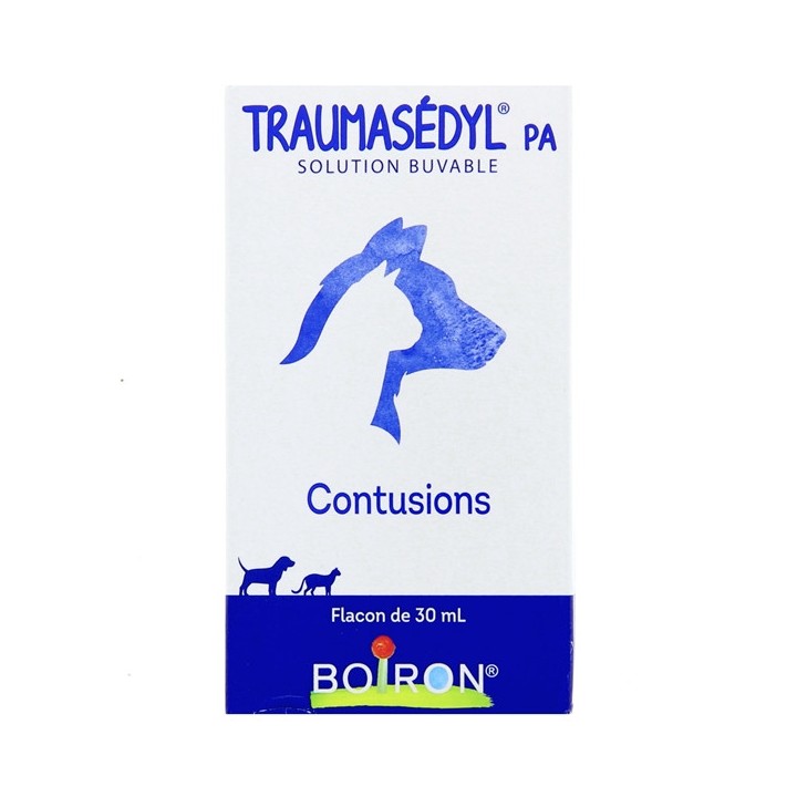 Traumasedyl PA 30ml - Boiron Véto - Produits vétérinaires - IllicoPharma
