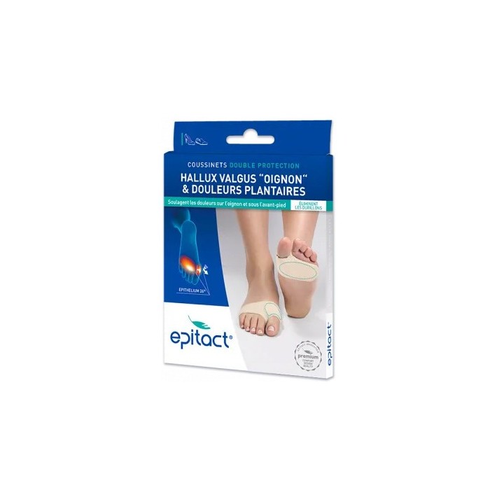 Coussin plantaire double protection Epitact x2 - Orthopédie - Pharmacie IllicoPharma