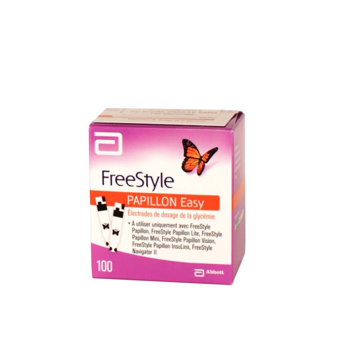 Freestyle Papillon Easy x100 bandelettes - Abbott - IllicoPharma