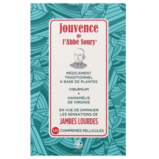 Jouvence de l'Abbé Soury comprimés, Jambes lourdes, varices - IllicoPharma