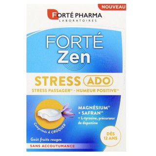 Forté Zen Stress Ado x20cpr à croquer - Forté Pharma - IllicoPharma