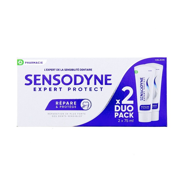 Dentifrice Répare & Protège 2x75ml - Sensodyne - IllicoPharma