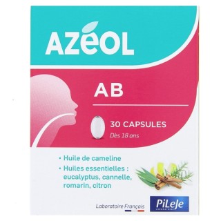 Azéol AB - 30 capsules - Pileje - Phytonutrition